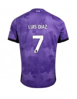Liverpool Luis Diaz #7 Kolmaspaita 2023-24 Lyhythihainen